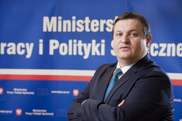 Jacek Męcina, wiceminister pracy (fot. PTWP) Bezrobocie na koniec '13 prawdopodobnie będzie niższe niż 13,8 proc.