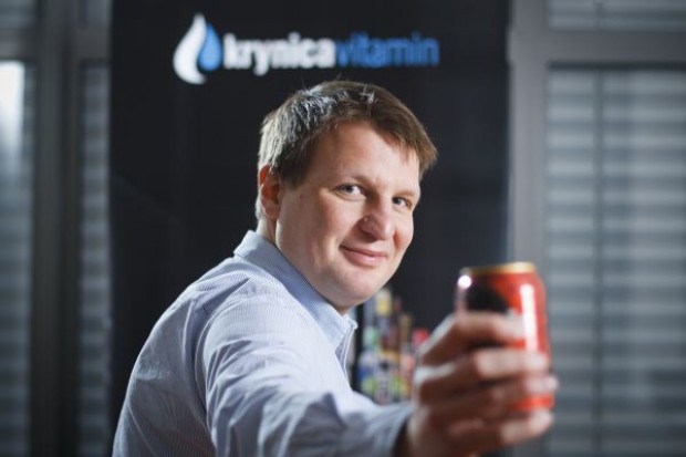 Konrad Subda, prezes zarządu Krynica Vitamin SA; fot. Żelazna Studio / PTWP Krynica Vitamin zwiększa moce produkcyjne i inwestuje w nowinki technologiczne