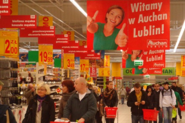 Otwarcie hipermarketu Auchan w Lublinie Auchan otworzył potężny hipermarket w Lublinie
