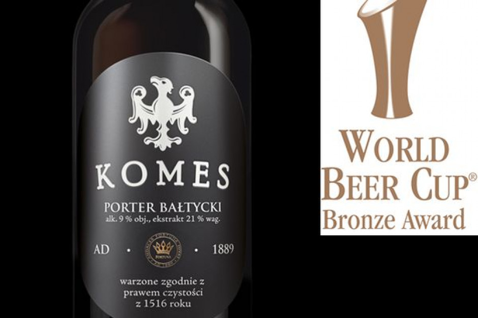 Porter Bałtycki jako jedyne piwo z Polski nagrodzone w światowym konkursie