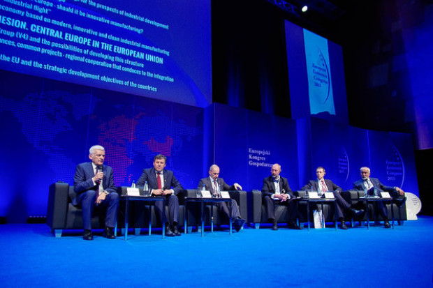 Sesja inauguracyjna EEC 2013. fot. PTWP Impuls dla gospodarki - nowa perspektywa finansowa UE jednym z głównych nurtów EEC 2014