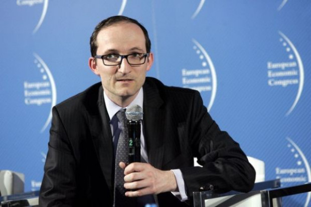 Piotr Grauer, dyrektor KPMG na EEC 2014 (fot. PTWP) EEC 2014: Najbliższe lata mogą być dla sektora spożywczego trudniejsze, niż sądzimy