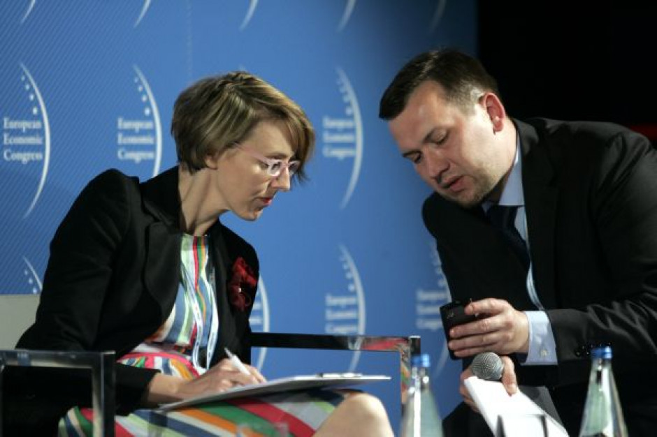 Edyta Kochlewska, redaktor naczelna portalu dlahandlu.pl, Łukasz Stępniak, redaktor naczelny Portalu Spożywczego Zdjęcie numer 4 - galeria: Galeria zdjęć