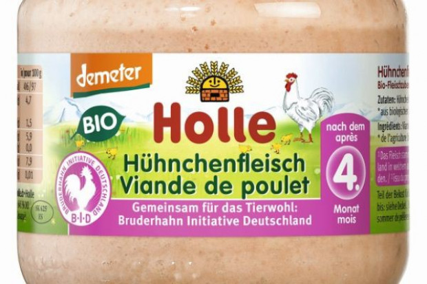 fot. materiały prasowe Marka Holle wprowadza ekologiczne danie z kurczaka dla niemowląt