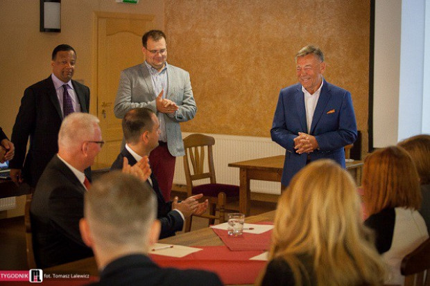 Marek Roleski (po prawej) Firmy rodzinne stanowią siłę napędową gospodarki