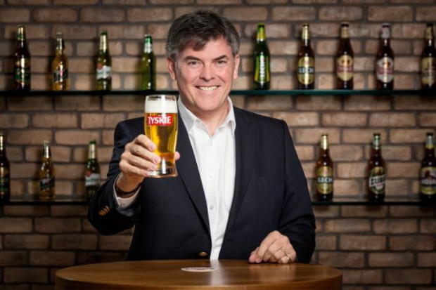 Andrew Highcock, prezes Kompanii Piwowarskiej fot. KP Kompania Piwowarska liczy na wzrost wartościowy kategorii piwa