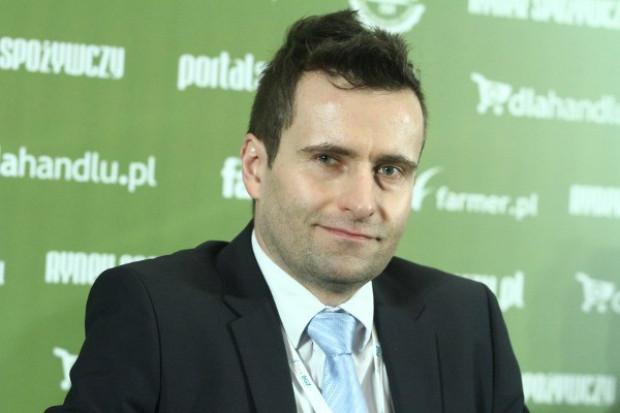 Maciej Herman, dyrektor sprzedaży i marketingu Lotte Wedel podczas VII Forum Rynku Spożywczego i Handlu (fot. Paweł Pawłowski/zelaznastudio.pl) Lotte Wedel na FRSiH: Rozwój sieci pijalni czekolady ruszy w przyszłym roku
