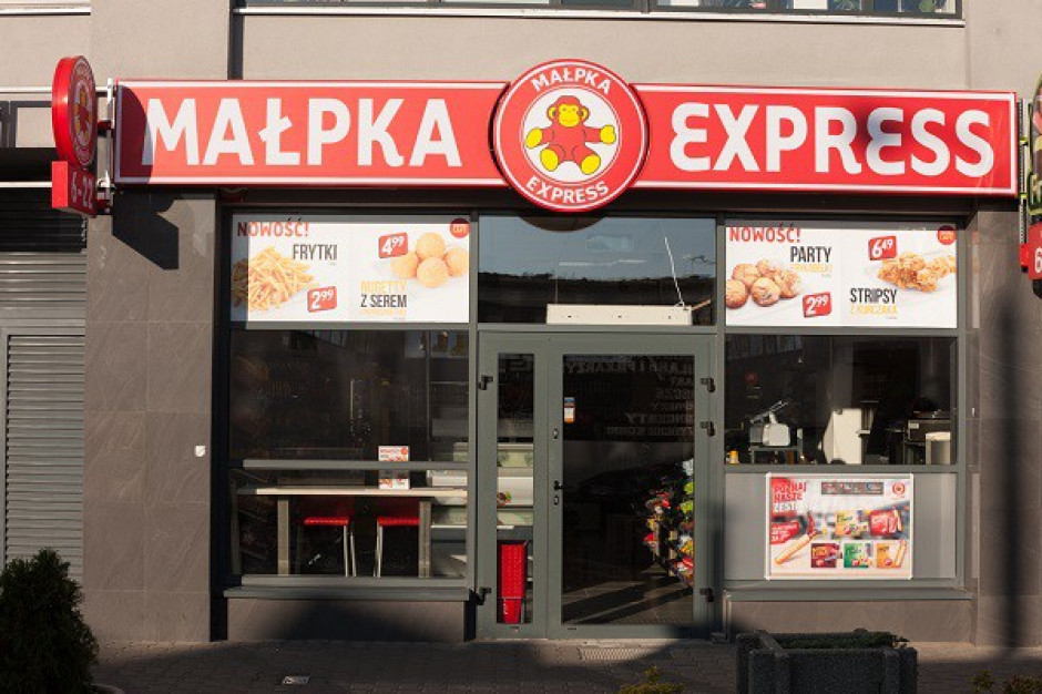 Sklep Małpka Express (fot. Małpka SA) Sieć Małpka Express liczy już 350 sklepów. Do końca roku kolejne 50 otwarć