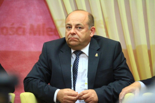 Jan Dąbrowski, prezes OSM Łowicz /fot.żelaznastudio Prezes OSM Łowicz: Nie uzyskamy przewagi konkurencyjnej sprzedając mleko w proszku