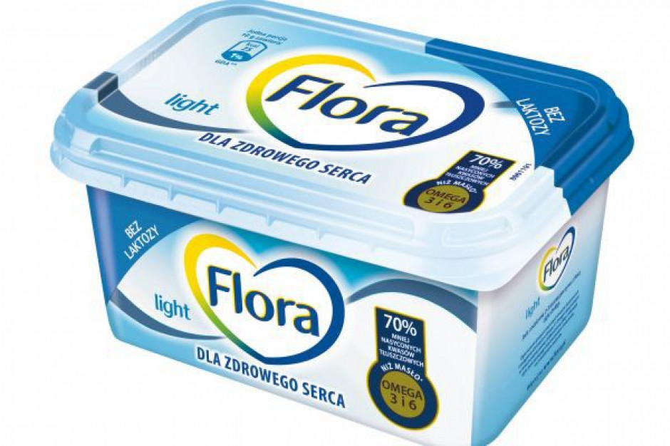 Unilever wprowadza na rynek margarynę Flora bez laktozy