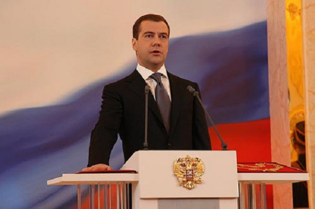Dmitrij Miedwiediew (fot. Wikimedia Commons, na licencji CC-BY-3.0, Russavia) Premier Rosji zapowiada, że jego kraj będzie samowystarczalny żywnościowo