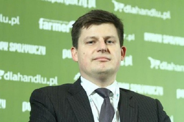Michał Koleśnikow, kierownik wydziału ds. analiz sektorowych Banku BGŻ fot. PTWP Poziom eksportu wyrazem konkurencyjności polskiego sektora spożywczego