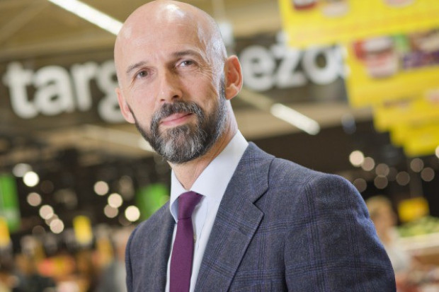 Guillaume de Colonges, prezes zarządu Carrefour Polska, fot. Żelazna Studio Nowa strategia Carrefour w Polsce przynosi efekty