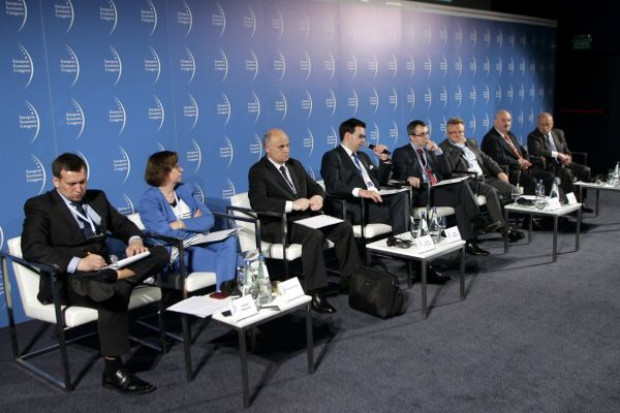 fot. PTWP EEC2015 - Debata nt. strategii eksportowych z udziałem firm: Maspex, Mokate, Konspol, Tesco, ZM Mościbrody, Agencji Rynku Rolnego.