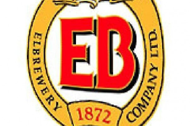 Logo piwa marki EB Piwo EB powraca do sklepów