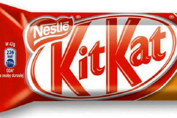Batonik KitKat firmy Nestle, fot. Nestle Nestle i Cadbury sądzą się o kształt batoników KitKat