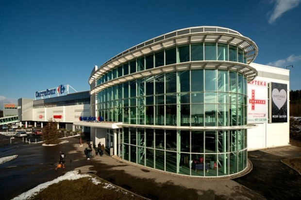 Centrum Handlowe Carrefour w Olsztynie. Fot. Carrefour Carrefour zakończył modernizację obiektu w Olsztynie