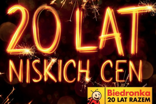 20 lat temu sieć sklepów Biedronka otworzyła swoją pierwszą placówkę w Poznaniu, fot. Biedronka Sieć Biedronka świętuje swoje 20 urodziny