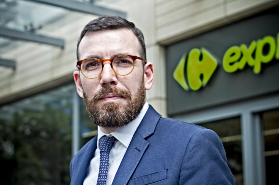 François Vincent, dyrektor ds. supermarketów i sklepów convenience w Carrefour Polska (fot. Paweł Pawłowski / zelaznastudio.pl) Carrefour wchodzi w system ajencyjny - video