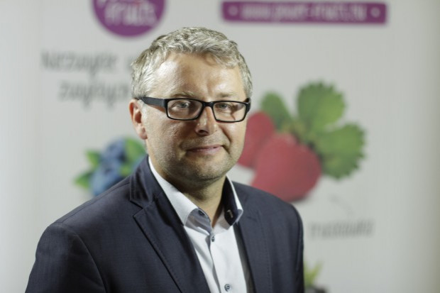 Janusz Andziak, prezes Stowarzyszenia Plantatorów Truskawek; fot. PTWP / ZelaznaStudio (P.Pawłowski) Promocja polskich truskawek wzmocni ich sprzedaż (video)