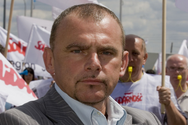 Alfred Bujara, przewodniczący Sekcji Krajowej Pracowników Handlu NSZZ.Fot. Szymon Jankowski/ zelaznastudio. Związki zawodowe w sieciach handlowych są słabe