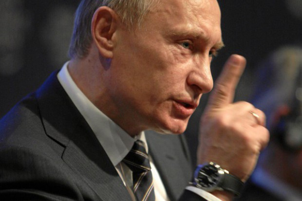 Władimir Putin, prezydent Federacji Rosyjskiej (Fot. World Economic Forum, wikimedia) Rosja: specjalna infolinia do zgłaszania przypadków łamania embarga