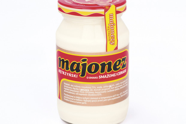 fot. materiały prasowe Spółdzielni Produkcyjno-Handlowej Majonezy w Kętrzynie Majonez Kętrzyński o smaku smażonej cebulki