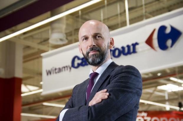 Guillaume de Colonges, prezes Carrefour Polska (fot. zelaznastudio.pl) Carrefour już szykuje się na Boże Narodzenie