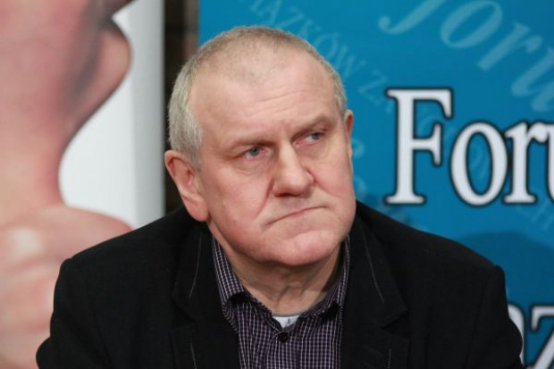 Szef OPZZ Jan Guz (fot. PTWP) Szef OPZZ: Politycy próbują ograniczyć prawa pracownicze