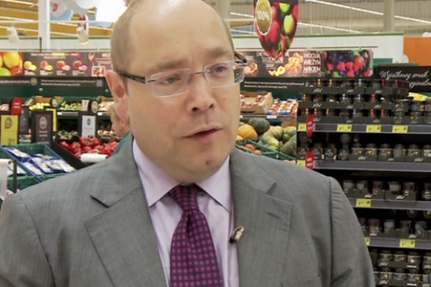 Jamie Walker, dyrektor ds. produktów na Europę Środkową Tesco (fot. Newseria) Dyrektor Tesco ds. produktów na Europę Środkową komentuje rozwój marki własnej Finest