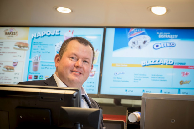 Andrzej Uryga, prezes Sparrow 4 (fot. Piotr Waniorek/zelaznastudio.pl) Dairy Queen otwiera nowy, flagowy lokal w Polsce