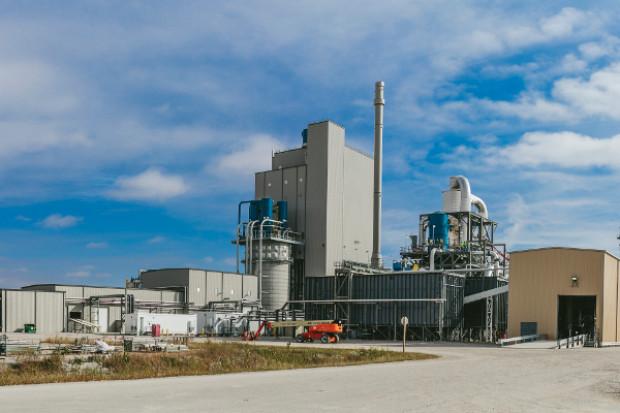 Biorafineria celulozowa DuPont w Nevadzie w stanie Iowa (fot. DuPont) Ruszyła największa na świecie biorafineria etanolu celulozowego