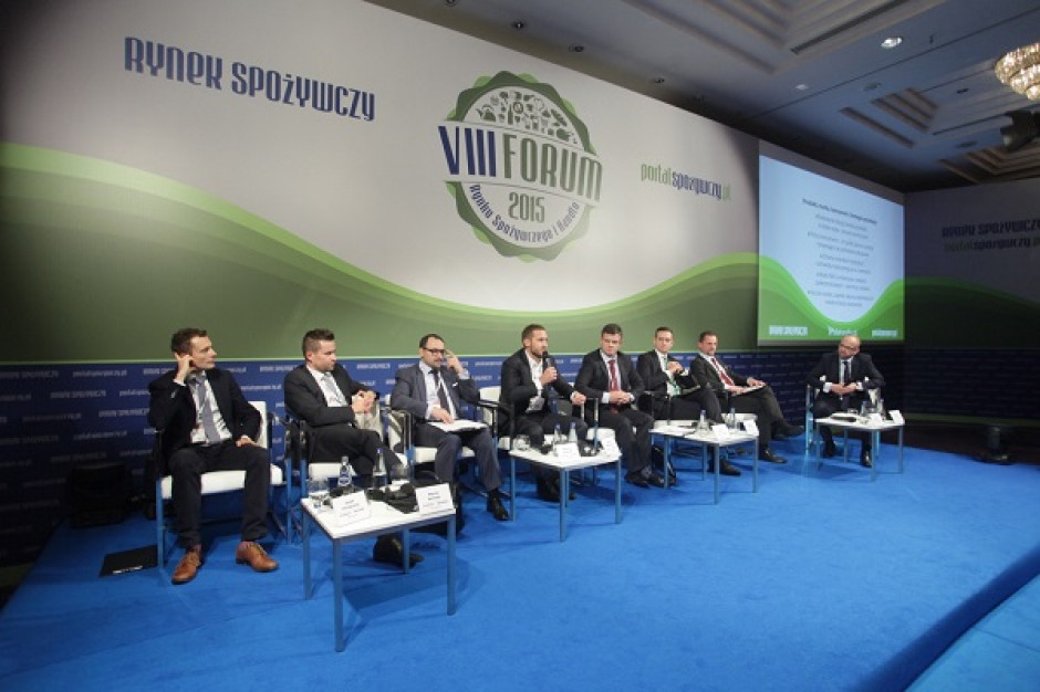 Uczestnicy debaty "Produkt, marka, konsument. Strategie sprzedaży", jaka odbyła się w ramach VIII Forum Rynku Spożywczego i Handlu VIII FRSiH: Produkt, marka, konsument. Strategie sprzedaży - pełna relacja