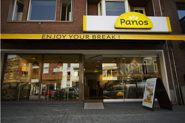 Lokal sieci kanapkowej Panos w Belgii (fot. panos.be) La Lorraine rozważa rozwój sieci kanapkowej Panos w Polsce. Testuje koncept na stacjach paliw