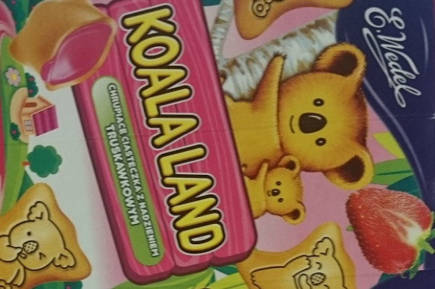 Ciasteczka Koala Land produkowane przez Lotte (fot. portalspozywczy.pl) Wedel wprowadzi do Polski produkty Lotte. Na początek ciasteczka Koala Land