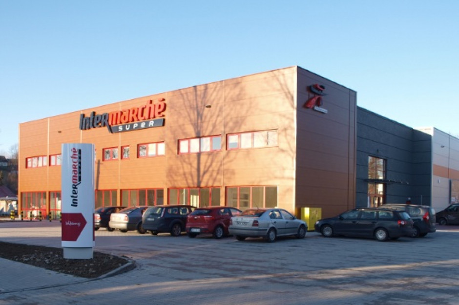Sklep Intermarche w Rabce-Zdroju (fot. Intermarche) Muszkieterowie otwierają kolejne sklepy Intermarche i Bricomarche