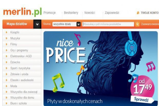 Aktywa Merlin.pl trafią w ręce spółki Topmall z Warszawy Nieznana grupa inwestorów w upadającym Merlinie. Co dalej?