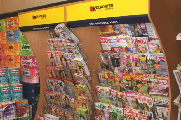 Kolporter rozwija nowy model saloników prasowych