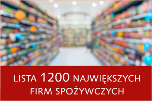 Lista 1200 największych firm spożywczych - edycja 2015