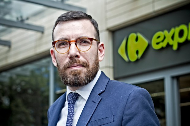François Vincent, dyrektor ds. supermarketów i sklepów convenience w Carrefour Polska (fot. Paweł Pawłowski / zelaznastudio.pl) Carrefour rozwija system ajencyjny. 10 sklepów do końca 2015 r.