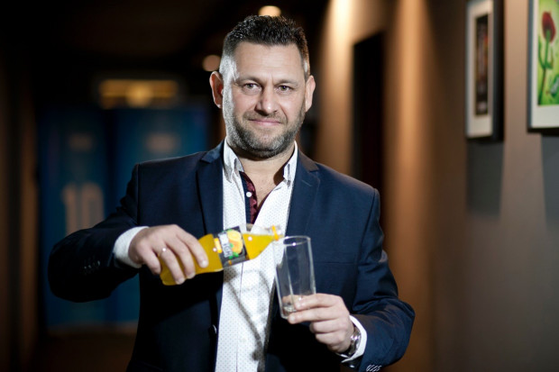 Konrad Świerczyński, prezes firmy Blue Lemon; fot. P.Pawlowski (ŻelaznaStudio) Kategoria napojów gazowanych będzie rosnąć wbrew trendom? (video)