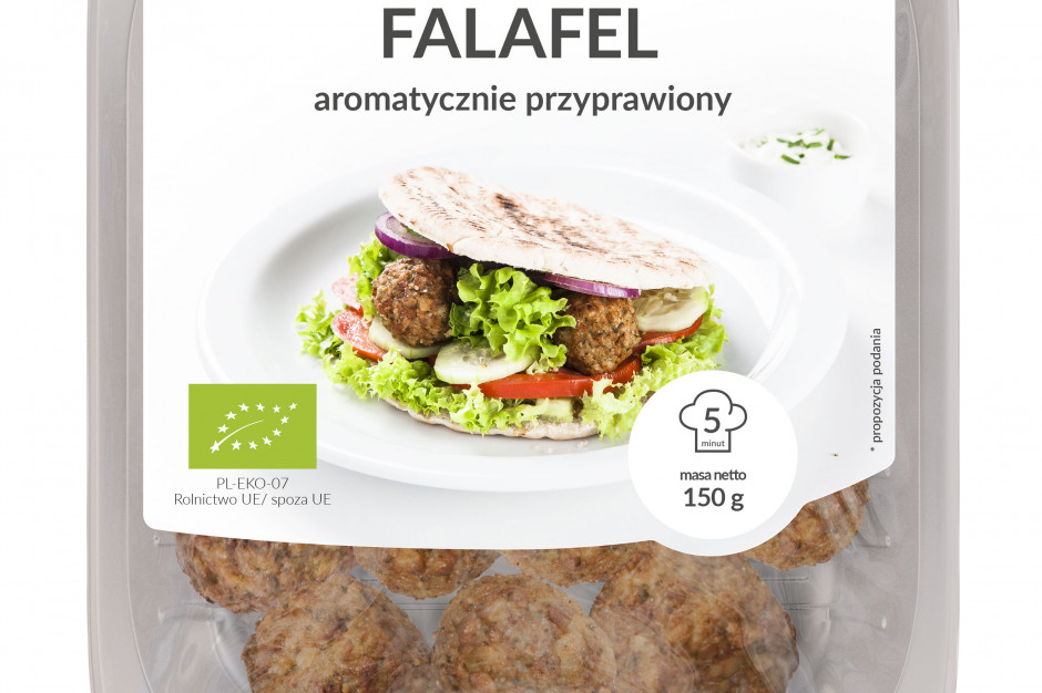 fot. mat. pras. Polsoja wprowadza na rynek gotowe falafele