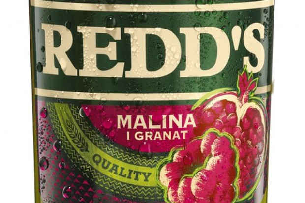 Malina z Granatem jest czwartym wariantem smakowym Redd’sa fot. KP Kompania Piwowarska wprowadza nowy wariant piwa Redd’s