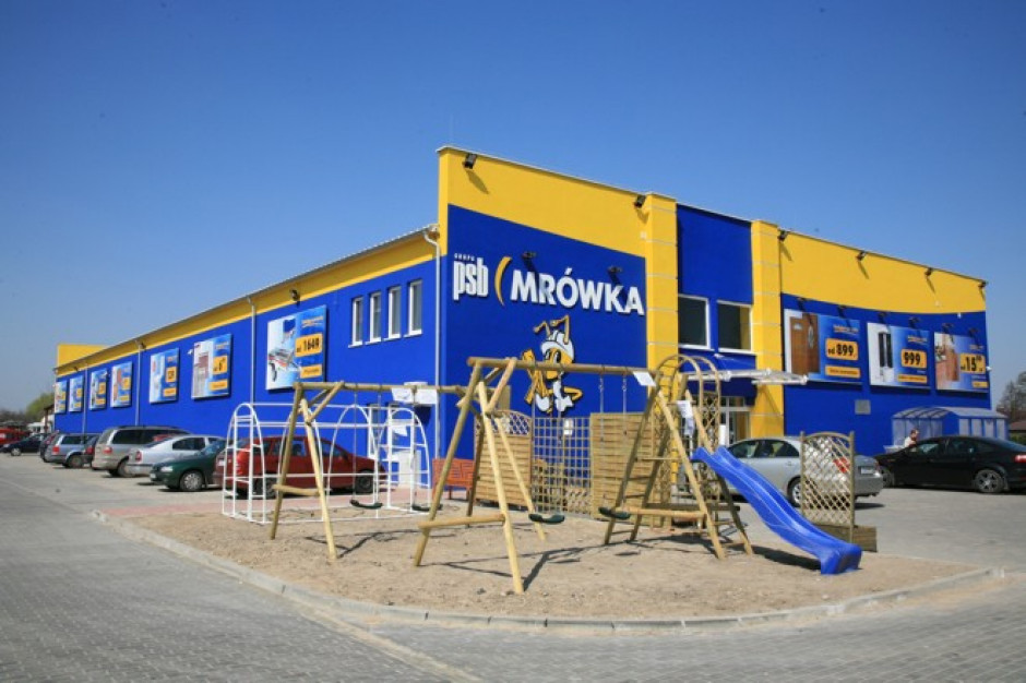 Sklep Mrówka Grodzisk Mazowiecki; fot. za mrowka.com.pl Grupa PSB protestuje: Podatek zniszczy polski handel materiałami budowlanymi