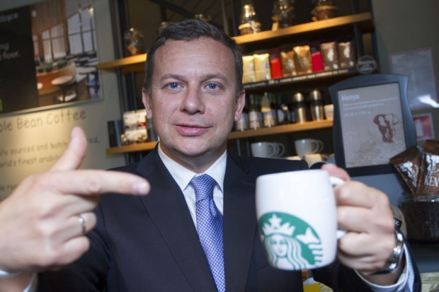 Adam Mularuk, Brand President marki Starbucks; fot. PTWP / ŻelaznaStudio Brand President Starbucks: Widzimy spory potencjał do rozwoju w Polsce