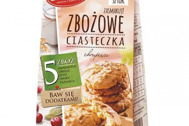 fot. materiały prasowe / Delecta Delecta wprowadza zbożowe ciasteczka do domowego wypieku