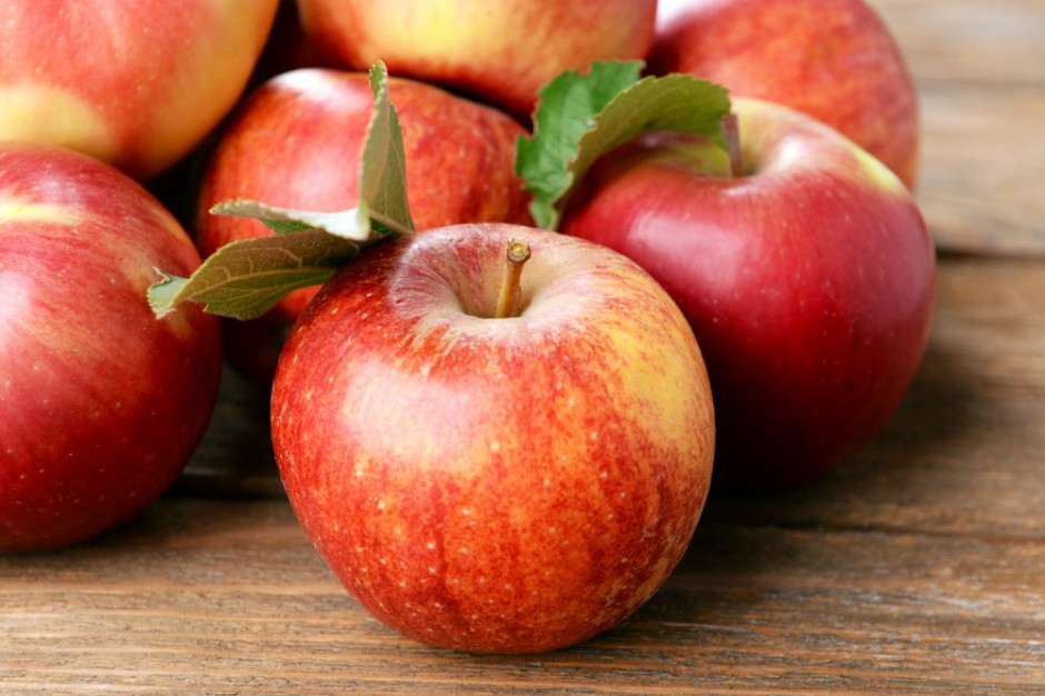 Średnie ceny jabłek w firmach eksportujących wyższe o 52 proc. rdr