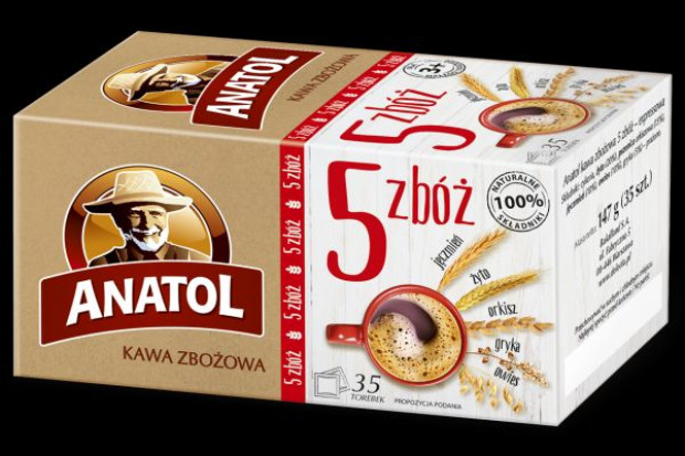 fot. Bakalland Anatol 5 zbóż – nowa kawa zbożowa w saszetkach