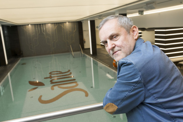 Andrzej Kowalski, współzałożyciel Sante. fot. Piotr Waniorek/Żelaznastudio Sante zbudowało studio SPA za ponad 20 mln zł