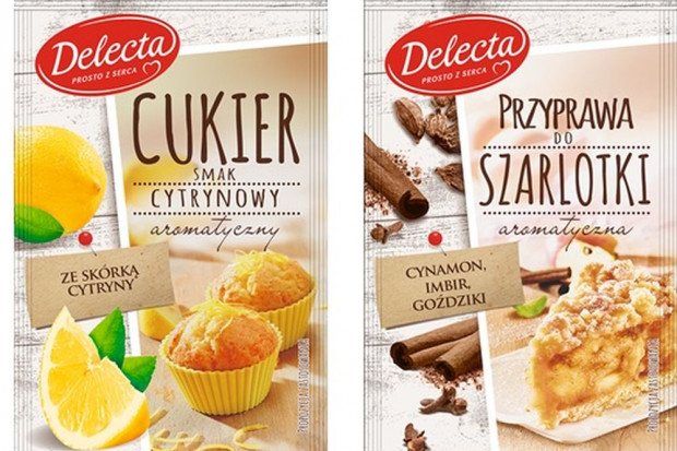 fot. materiały prasowe / Delecta Delecta rozbudowuje ofertę przypraw do ciast i deserów